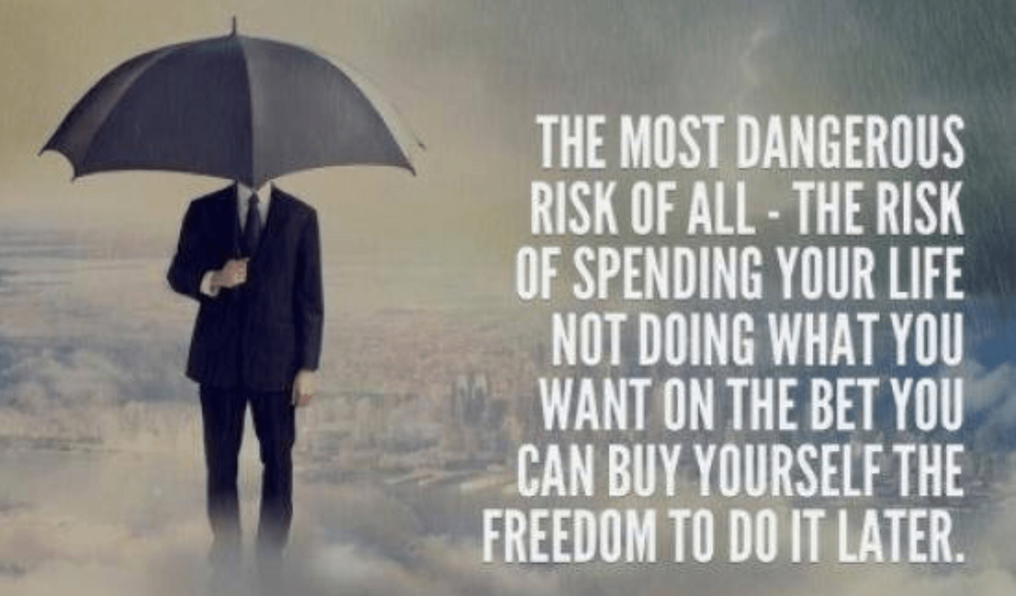 Don't wait for later- Do it now!